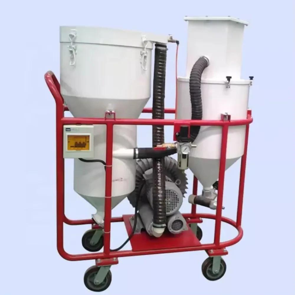 Mobile Circulating Sandblasting Machine Steel Plate Rust Removal Equipment Manual High-Pressure Cleaning Sandblasting Machine