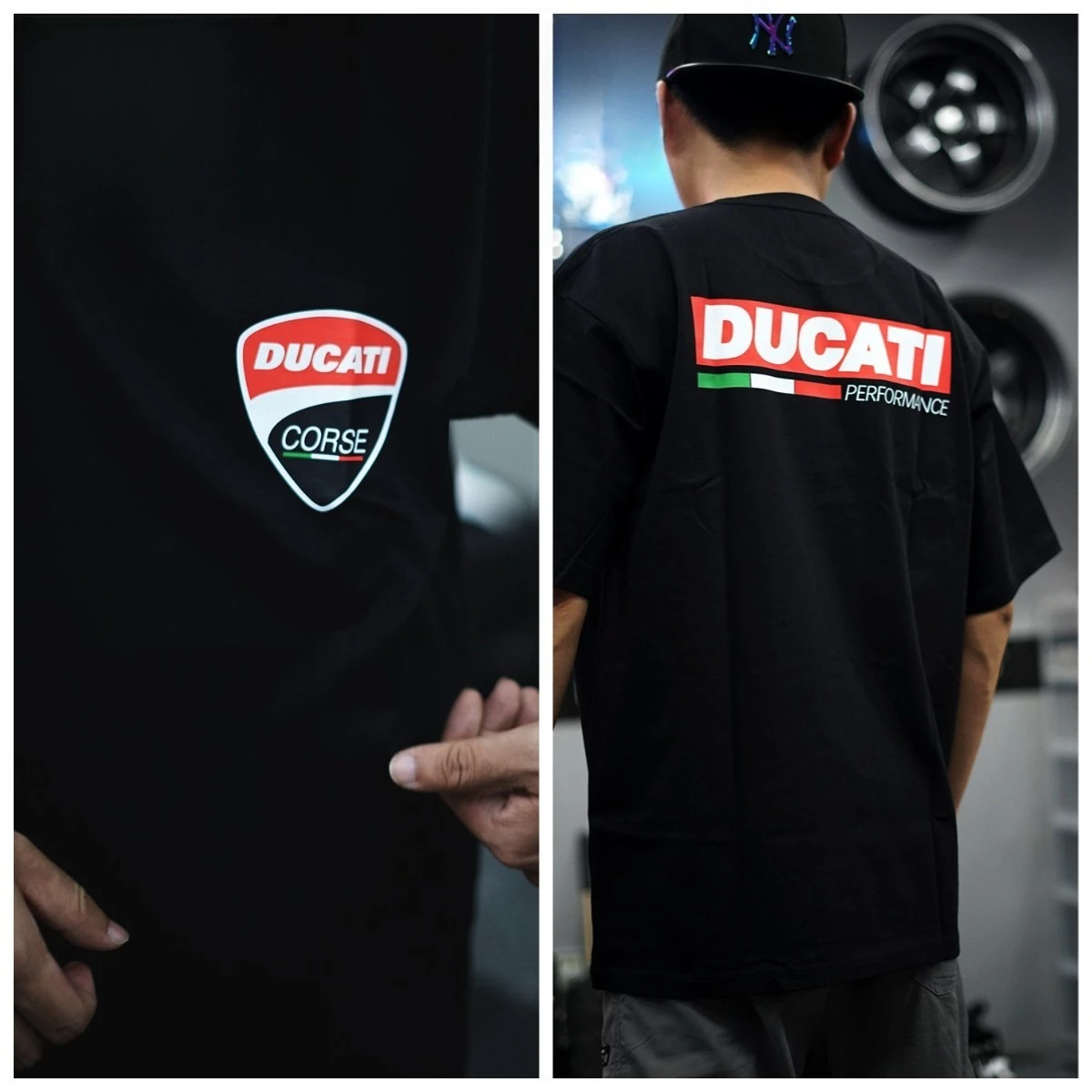 Cotton T Shirt Casual Ducatis Moto GP Racing Motorbike T-shirt Graphic Summer Short Sleeves 2026 Men and Women T-shirt Tops Tee