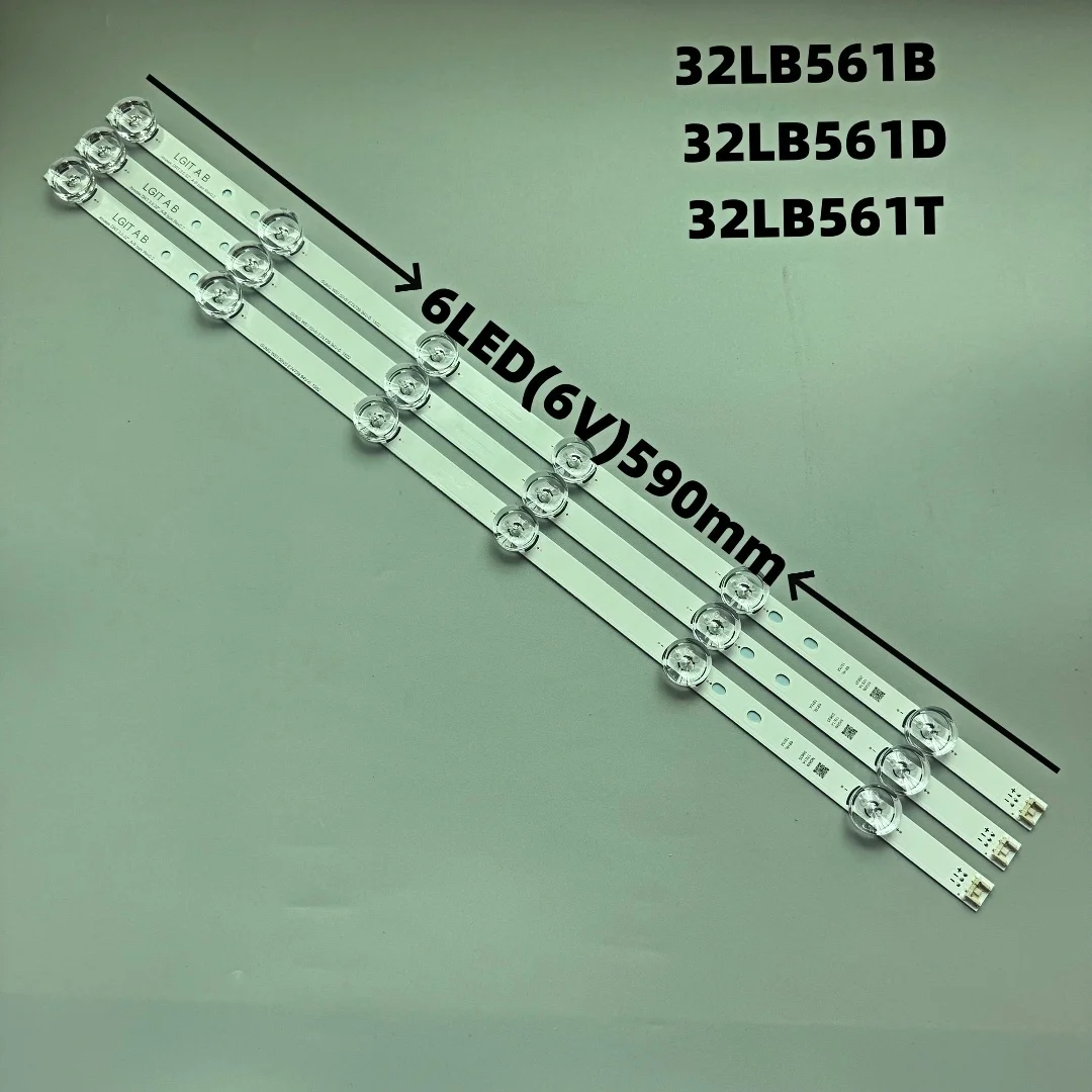 LED TV Illumination Part Replacement For 32LB561B-ZC 32LB561D-DC 32LB561T-TC LED Bar Backlight Strip Line Ruler DRT3.0 32 A B