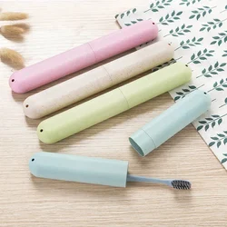 Portable Travel Camping Toothbrush Tube  Box Cover Water Filter Anti-dirty Bathroom Accessories Fashion Packaging Storage Box