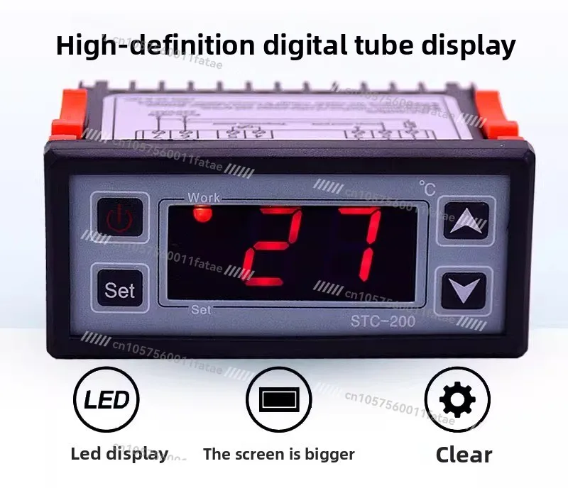 Intelligent Electronic Thermostat, Refrigerator Thermostat, Freezer Freezer Temperature Controller Switch