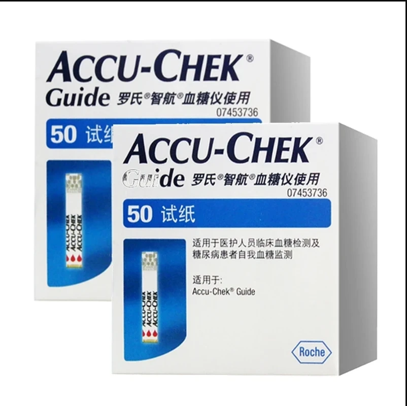 

Accu-chek Guide Blood Glucose 100 pcs (No chip)