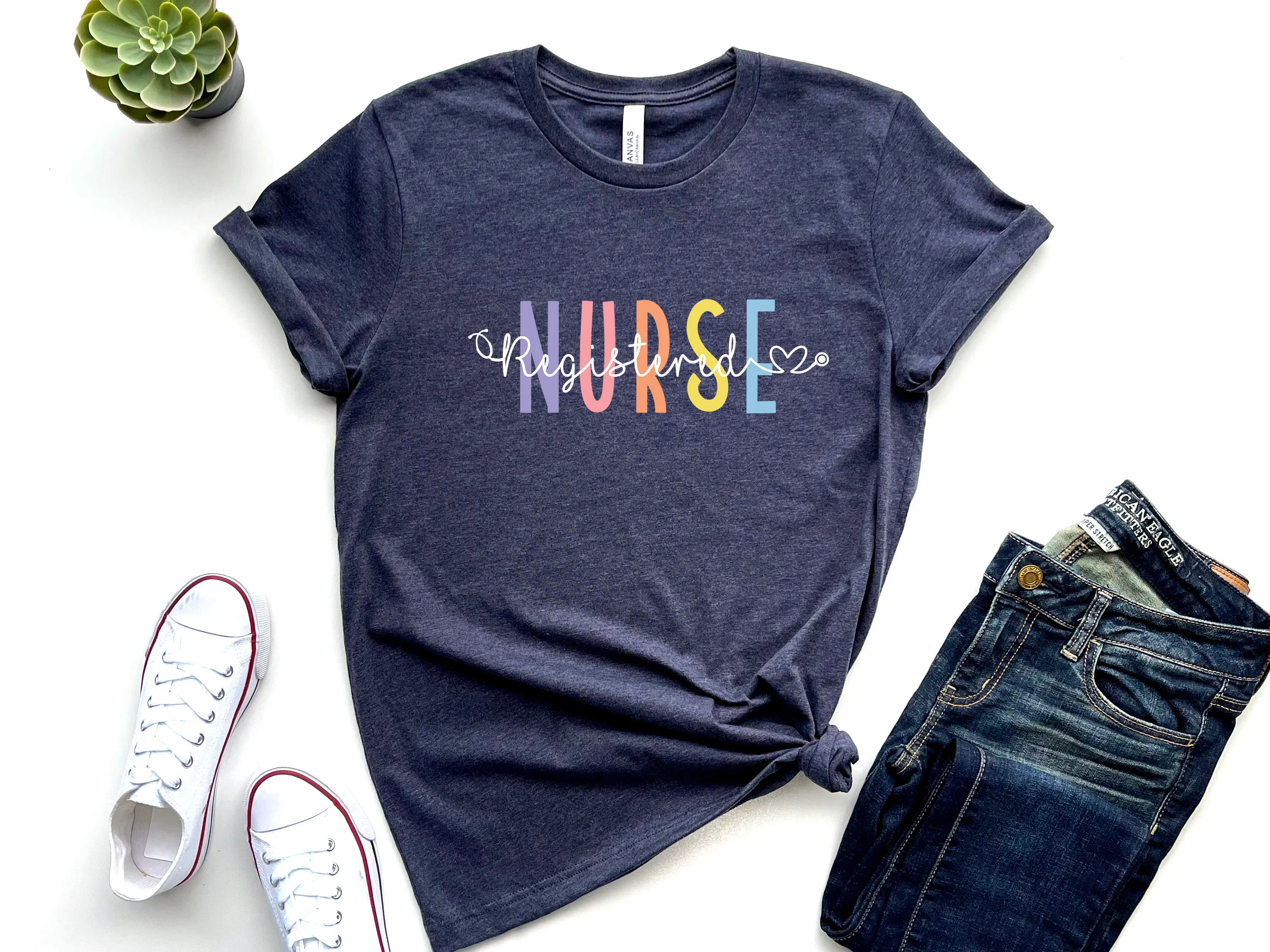 Registered Nurse T Shirt Birthday Idea Nursing Student Practitioner Rn Er