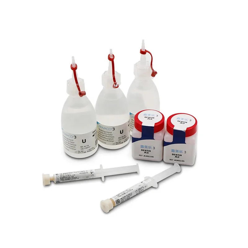 

28.4g Dental Porcelain Powder Multi-Color Body Porcelain for Dentistry Veneering Sirona Lab Metal Teeth Material
