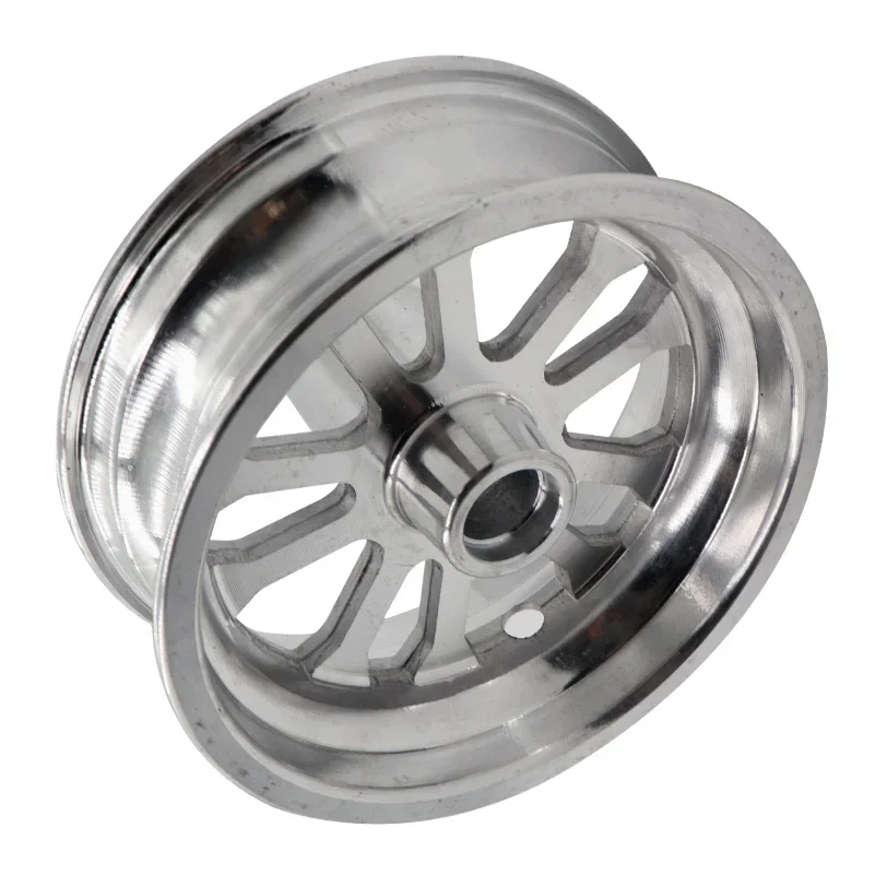 rear 110/50-6.5 and front 90/65-6.5 Aluminum alloy vacuum wheel hub for pocket bike 47cc 49cc motorcycle part pocket bike