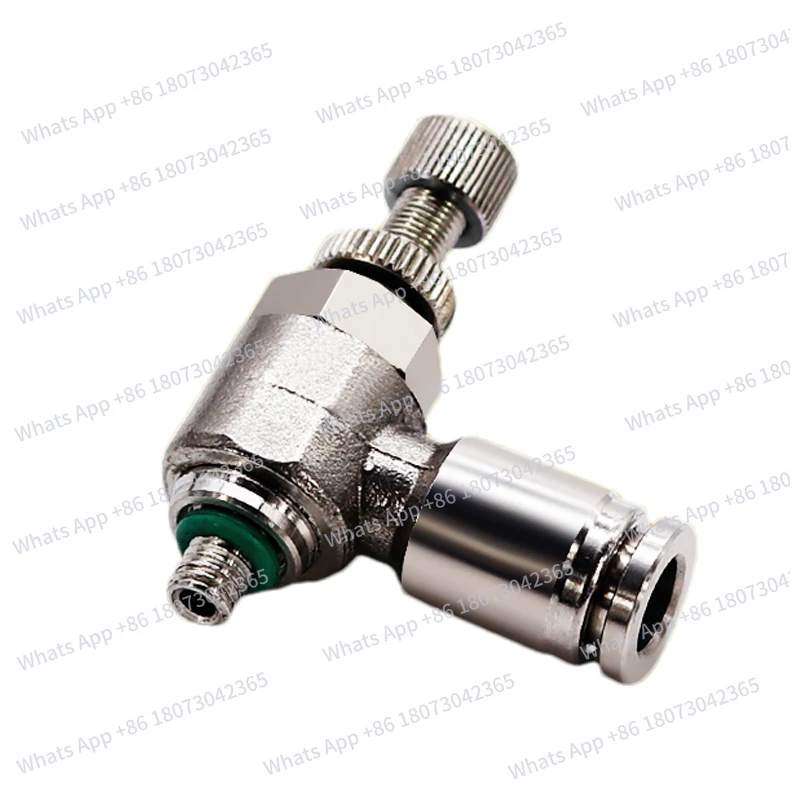 

Регулирующий клапан SL из нержавеющей стали 304, пневматический быстроразъемный соединитель, резьба 4, 6, 8 мм, фитинг для шланга 1/8, 1/4, 3/8