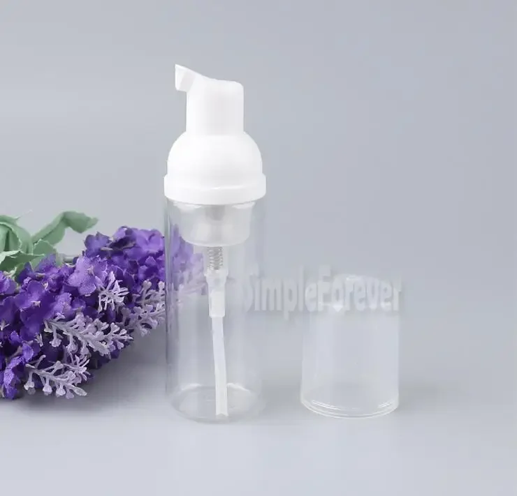 50ML G Foaming Dispensers Pump Soap Bottles Refillable Liquid Dish Hand Body Soap Suds Travel Bottle