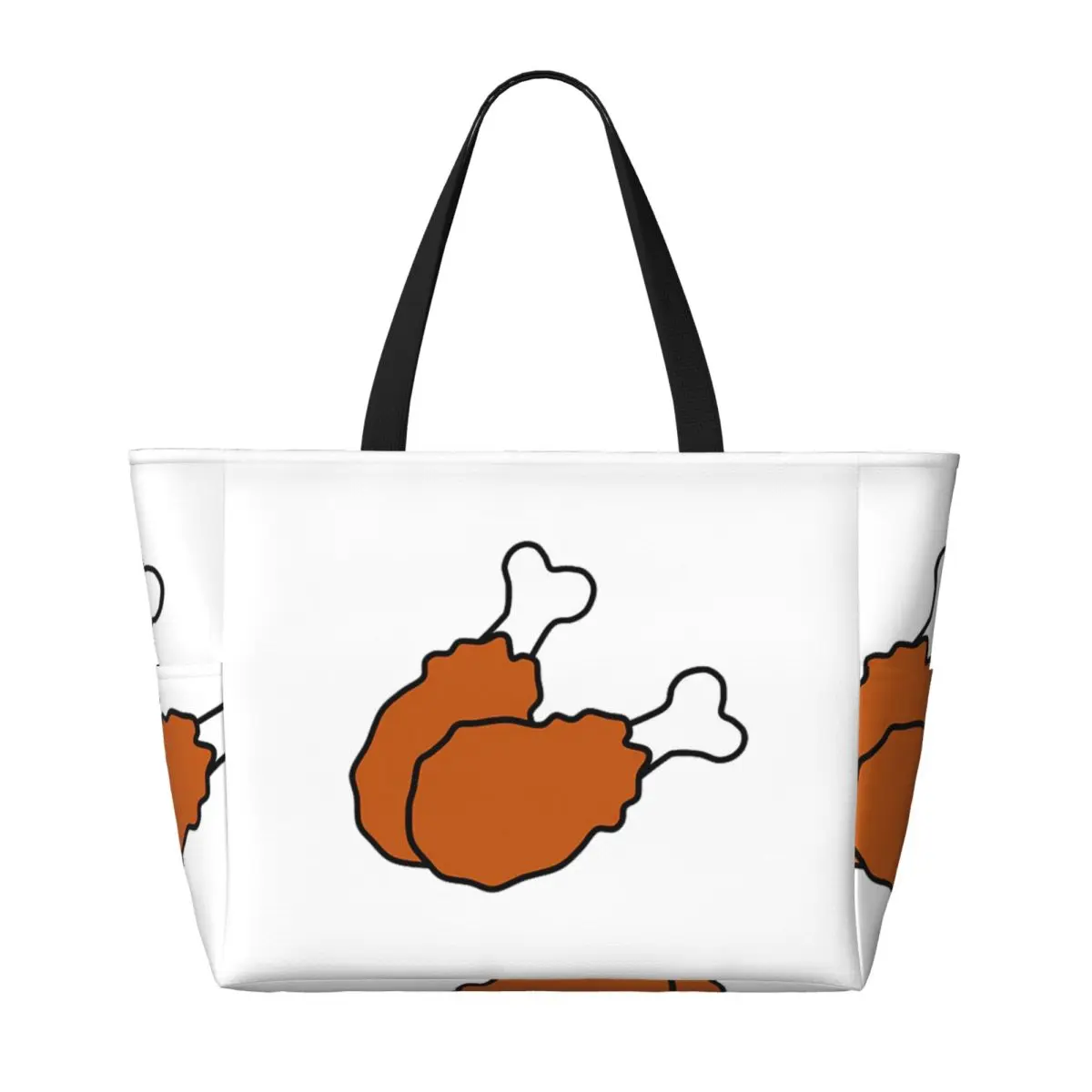 لطيف فرايد تشيكن الساقين حقيبة حمل على الشاطئ حقيبة رياضة رياضة اليوغا واق من المطر كبير حمل حقيبة المرأة حقيبة سفر حقيبة اللياقة البدنية