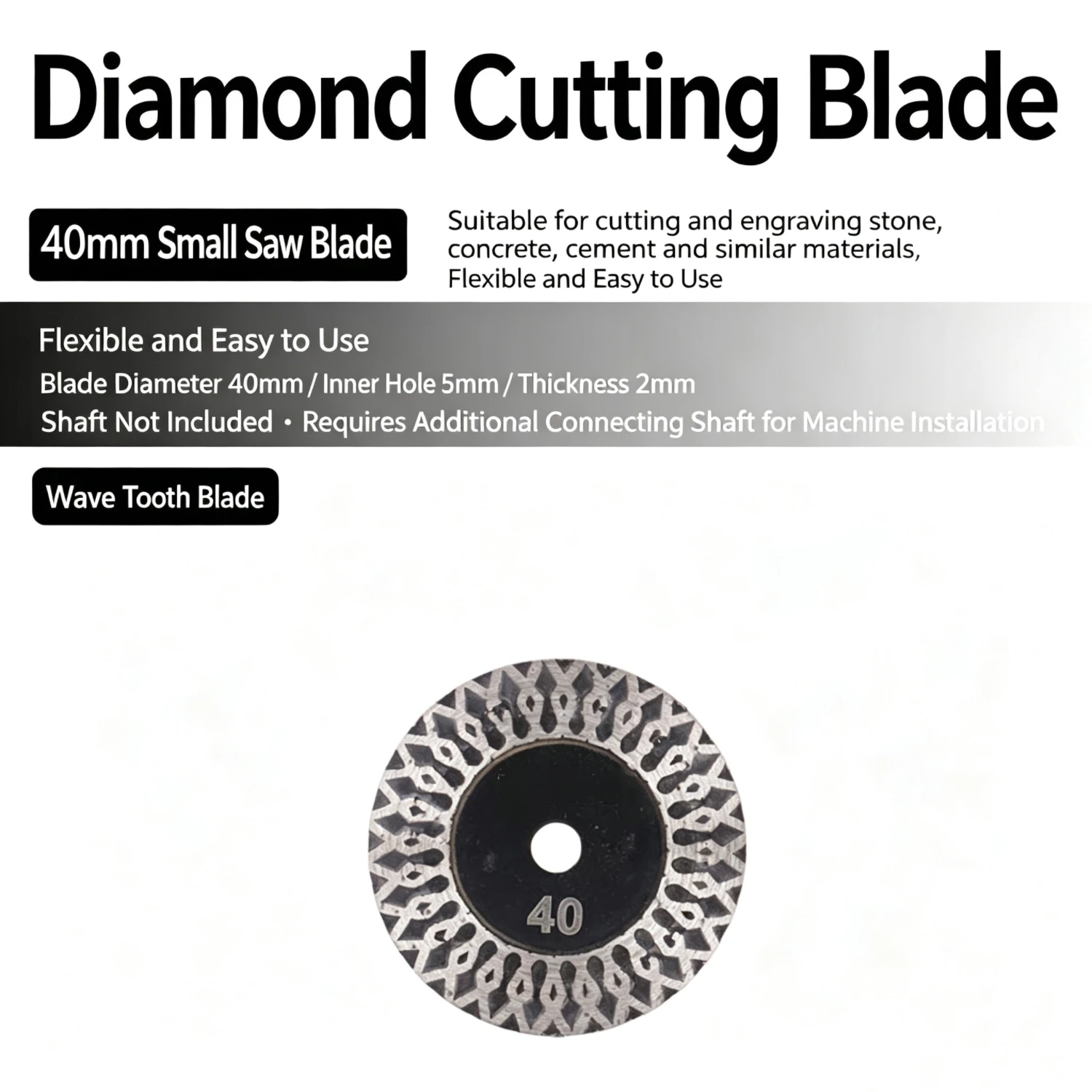 ใบเลื่อยตัดเพชรขนาดเล็ก 40 มม. - Angle Grinder Diamond Blade Concrete บทวิจารณ์และราคา