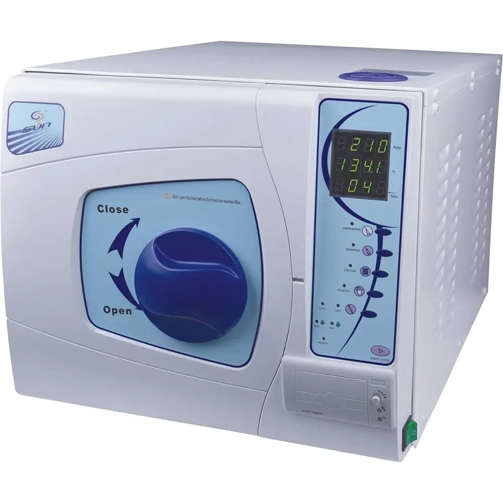 

16L Autoclave Vacuum Sterilizer Class B + Printer Sun Series Blue Color
