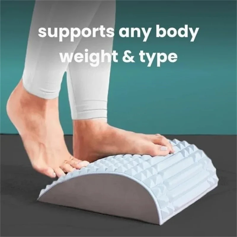 Back Stretcher Pillow Waist Massage Neck Lumbar Support Massager Posture Corrector for Sciatica Herniated Disc Pain Relief - view 5