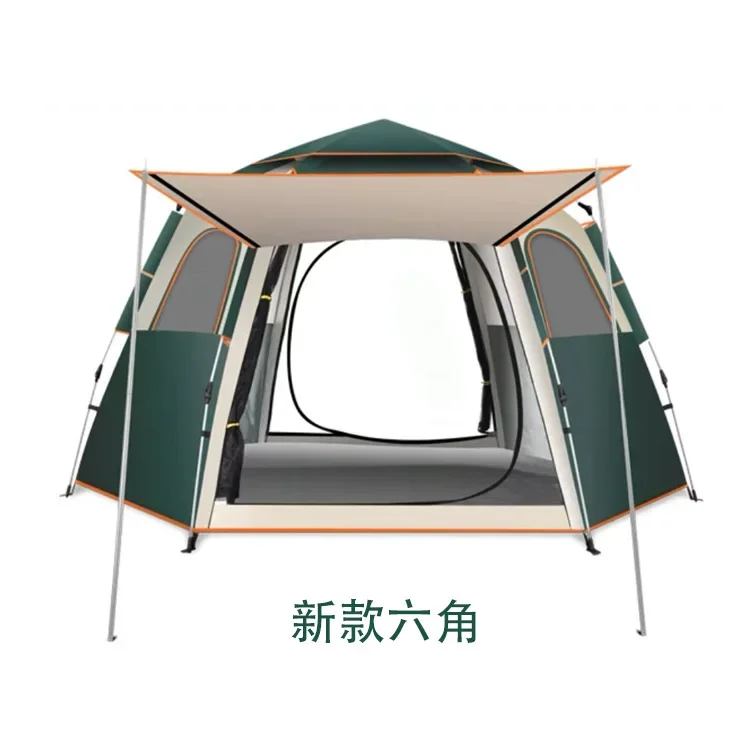 Automatic tent outdoor portable folding sunscreen ventilation