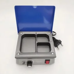 Dental Digital Waxing Pot 3 Tri-Slot Paraffin Melter Warmer Heater Carving Dental Lab Equipment for Dentistry Wax Dipping Tool