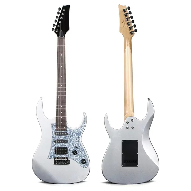 STLF Wholesale OEM SSH Electric Guitars Custom Logo Body Color Beginner 39 Inch 6-String 24 Fret Wire Mini Audio Electric Guitar
