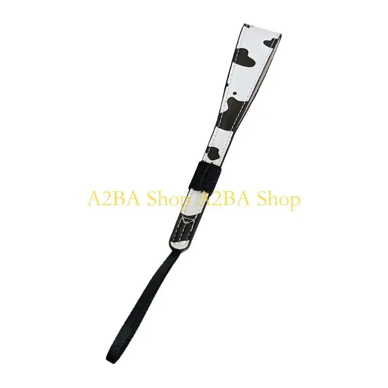 A2BA Adjustable Camera Wrist Strap for DSLR Mirrorless Cameras Safety PU Leather Band