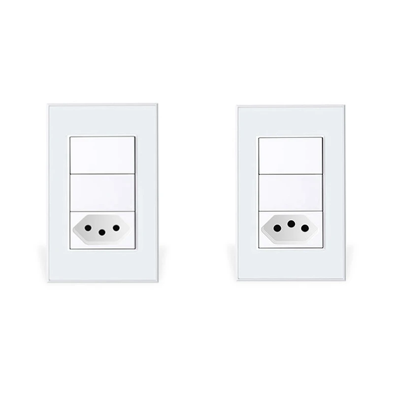 Tuya Zigbee Smart Brazil Socket 20A Switch Socket Support Voice TUYA APP Control For Smart Life App Control EU Plug