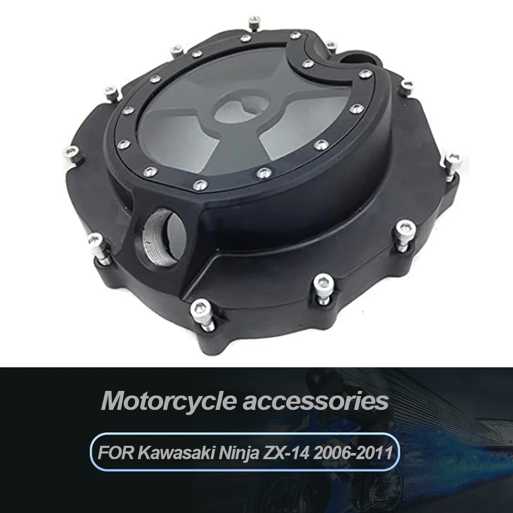 

See Through Motorcycle Engine Clutch Cover FOR Kawasaki Ninja ZX-14R ABS SE 2020 2021 2022 CONCOURS 14 ABS 2008-2022