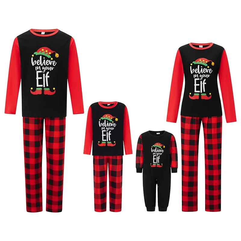 hirigin Christmas Pajamas for Family, Xmas Pajamas Family Christmas Pjs Matching Sets Holiday Nightwear Jammies