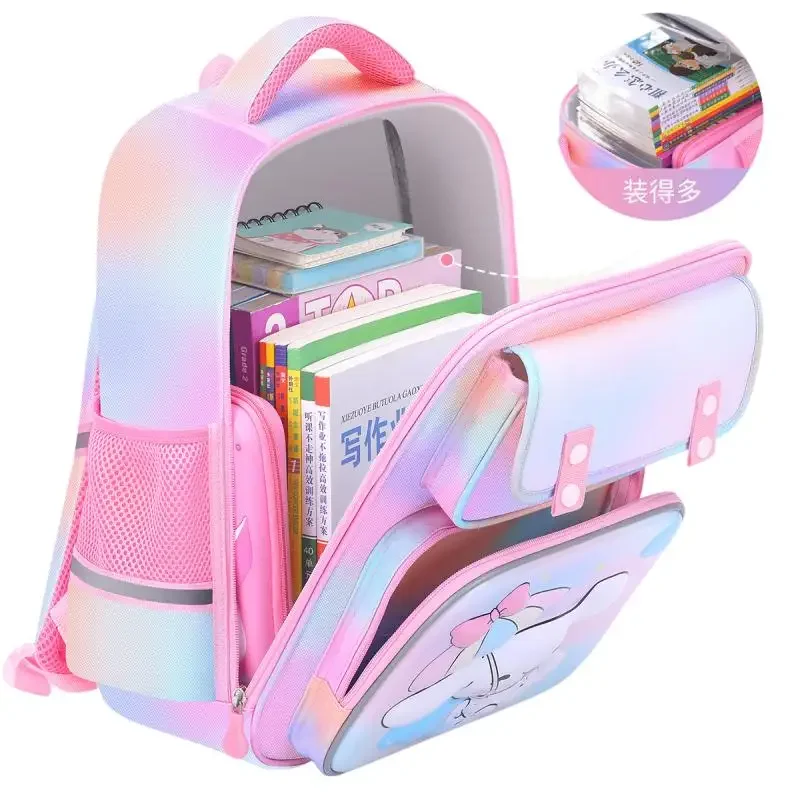 New Cinnamoroll Child Backpack Student Bag Ridge Protection Cartoon Cute Student Child School Bag Anime Figure
