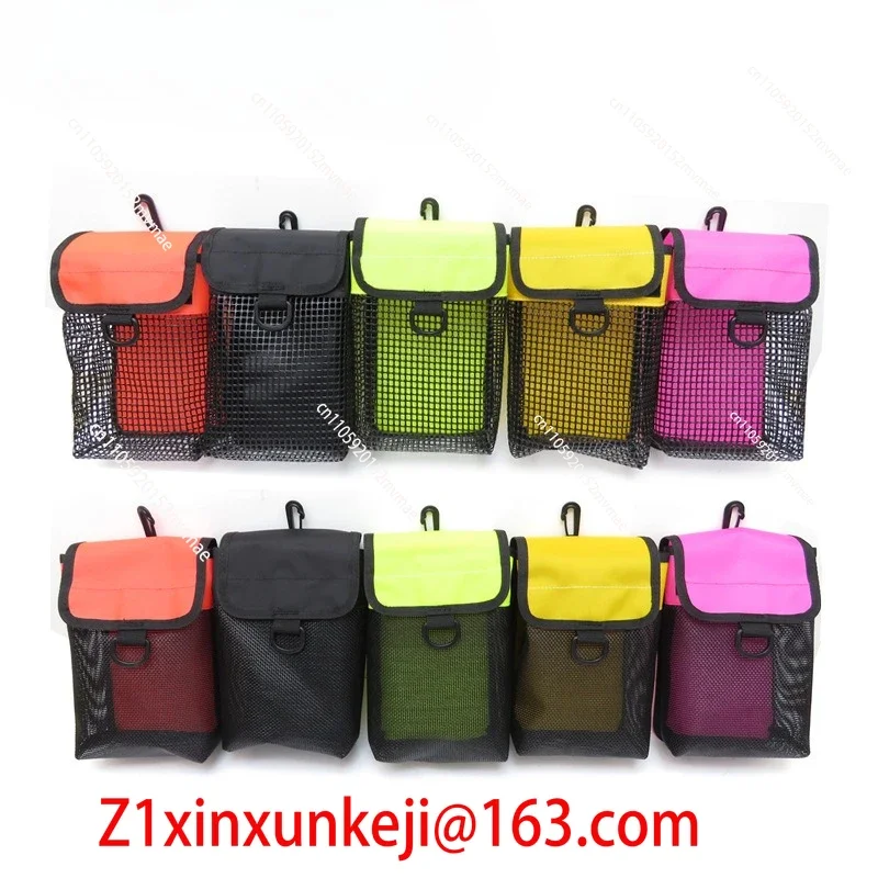 Geoduck Buoy SMB for Diving Back Flying Side Hanging BCD Storage Wrap Wheel Hanging Bag Flow Hook Flashlight Mesh Bag