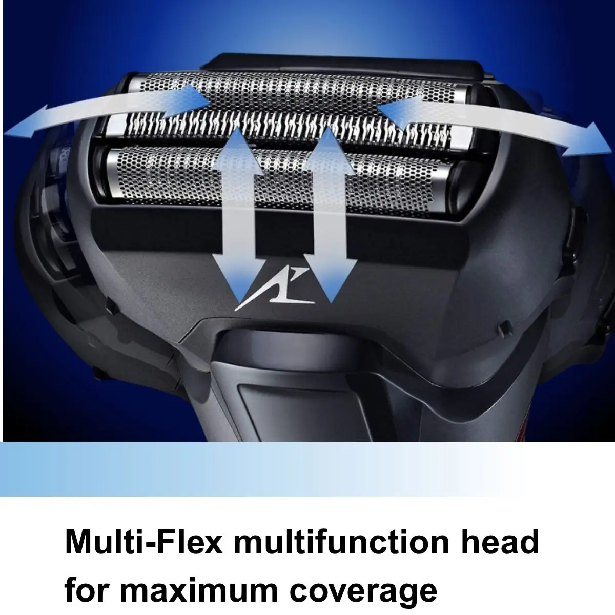 ماكينة حلاقة كهربائية باناسونيك ES-LL40 للرجال، ماكينة حلاقة رطبة وجافة 3 شفرات مع ماكينة تشذيب منبثقة