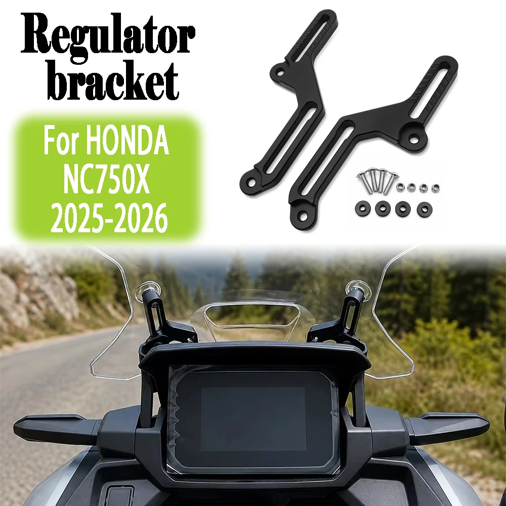 For HONDA honda NC 750X 2026 NC750X 2026 New Motorcycle Windscreen Adjusters Airflow Adjustable Windscreen Wind Accessories