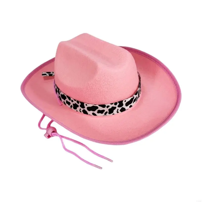 Cow Design Equestrian Hat For Boys Girls Cozy Construction Six Color Choices