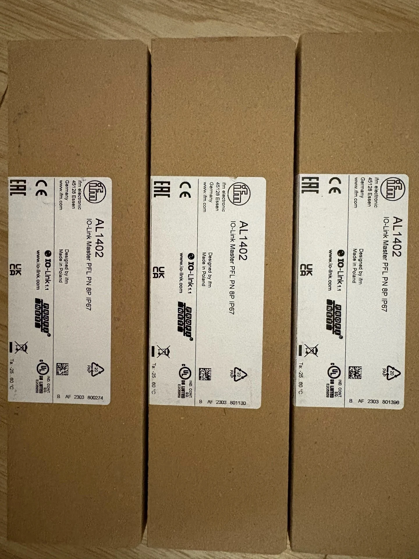 New IO-Link Master Module, Model AL1402, Original From Germany
