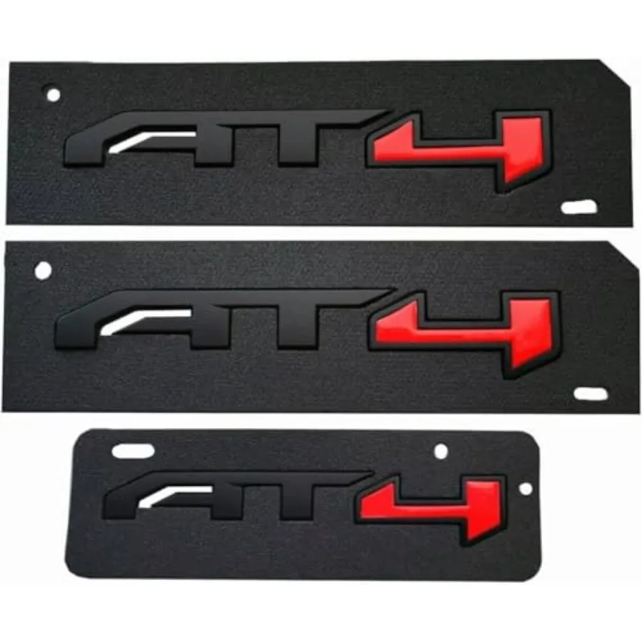 

Эмблема 3D на боковую дверь/заднюю дверь багажника, наклейка-шильдик, 85002068, подходит для AT4 2021-2022, 3 шт.