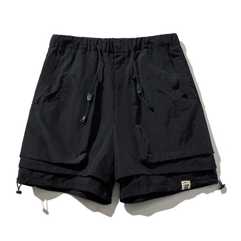 American Summer Cargo Pants uomo donna Casual Safari Short Joggers Pocket pantaloncini da lavoro impermeabili Streetwear giapponese Capris