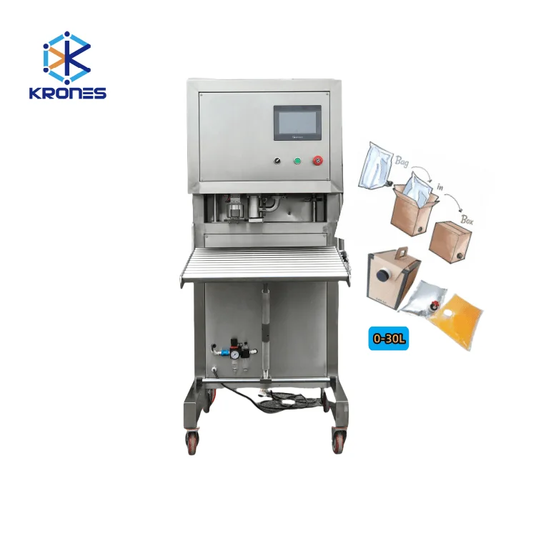 KBIB-1A Automatic High Precision Single Head Egg Melange Bag In Box Bib Filling Machine