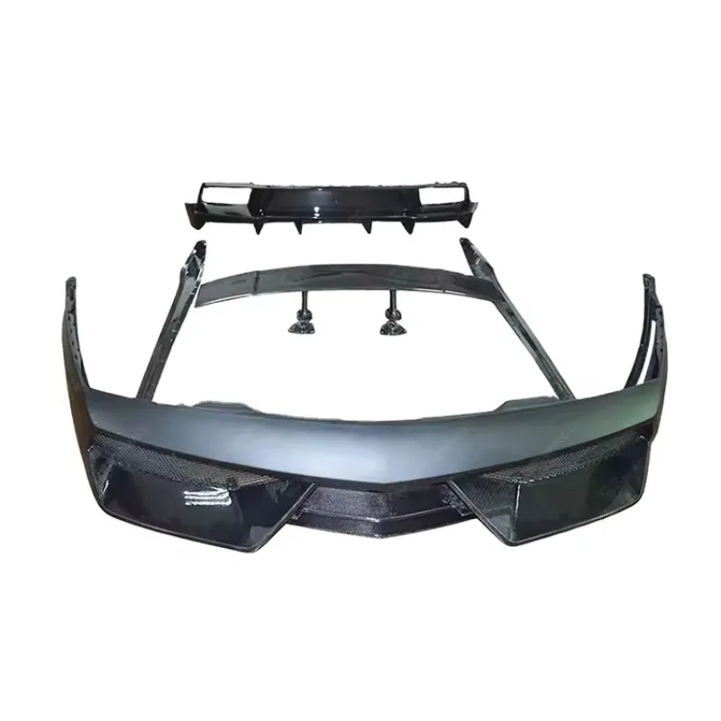

D Style Full Carbon Fiber Body Kit for Gallardo High Quality Front Bumper Rear Bumper Side Skirts Spoiler Car Kit