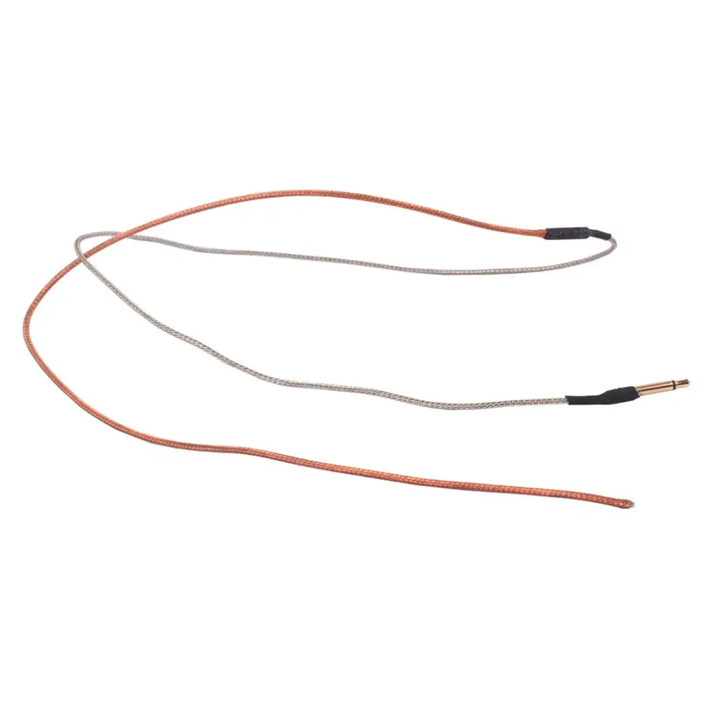 

Пьезодатчик с красным бронзовым оплетенным стальным кабелем, высокочувствительные сменные детали для классической гитары и пианино