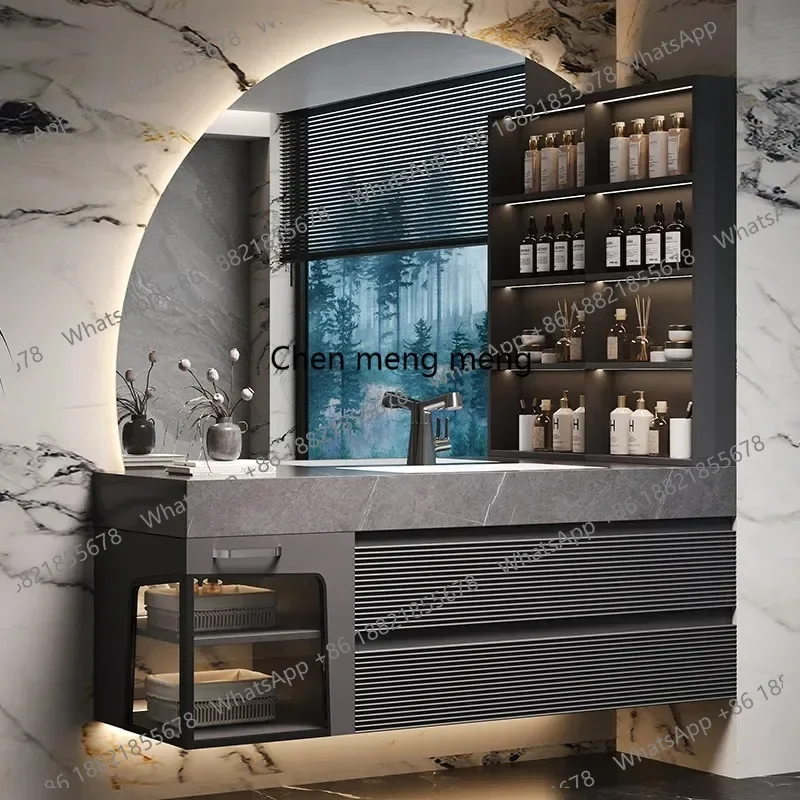 D80 Storage Organizer Bathroom Cabinet Column Multipurpose Cabinets Washing Machine Furniture Under Bathroom Sink Household Item