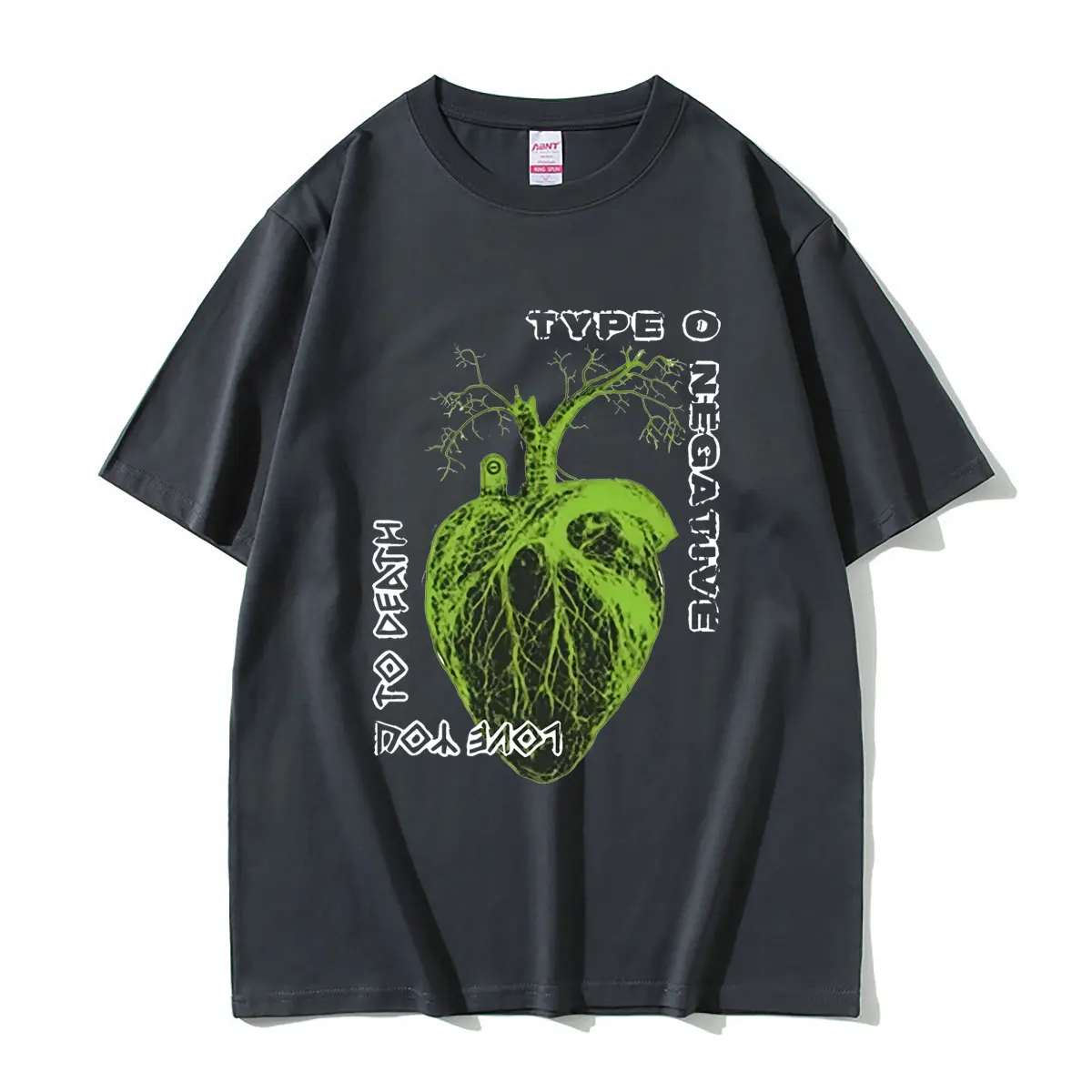 Hot Sale Type O Negative October Rust Graphic Print T-shirt Men Women Rock Metal Gothic Streetwear Male Fashion Oversized Tshirt