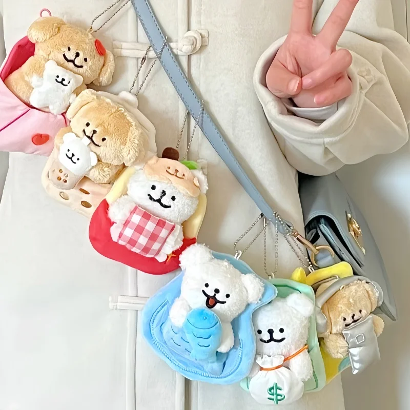 

Мальтийская упакованная серия «Удача», слепая коробка, милая мальтийская аниме-кукла, сумка-сюрприз, кавайная подвеска в виде собаки, загадочная сумка, игрушки, куклы