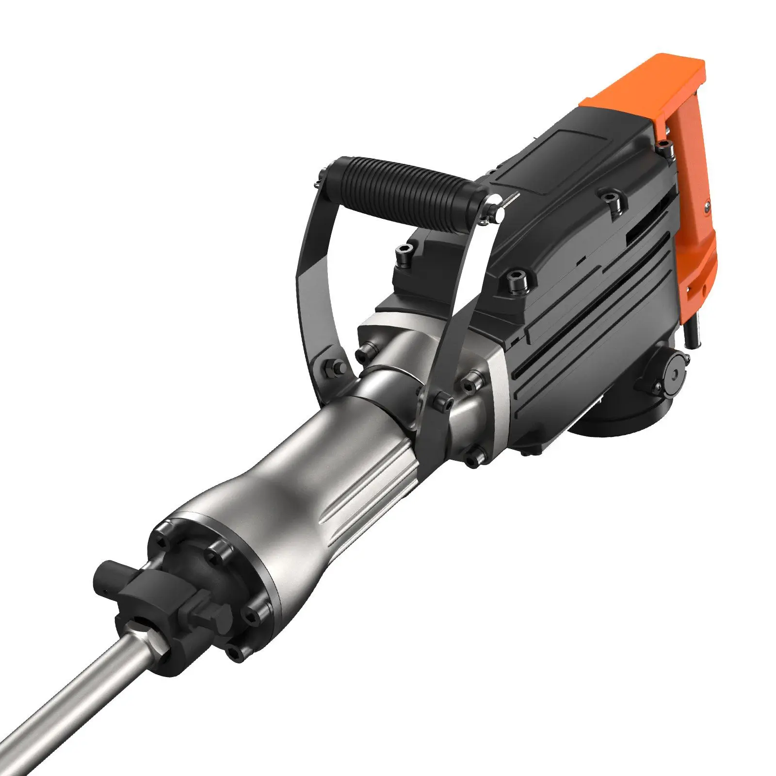 

VEVOR Demolition Jack Hammer, 2200W Electric Jackhammer Heavy Duty, 1350 BPM Concrete Breaker, 2pcs Chisels Bit Chipping with Ca
