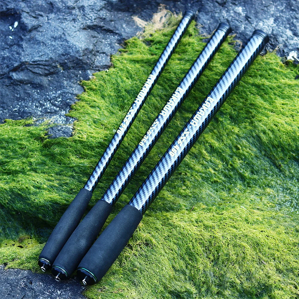 Caña de Pescar Telescópica BAKAWA, Ultraligera y Portátil, 2.7M 3.6M 4.5M 5.4M, Arrastre Máximo 5Kg, Herramientas de Pesca, 46CM Corta