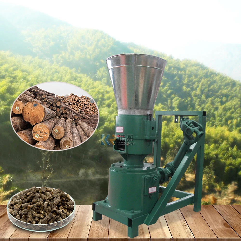 Large Output Wood Pellet Mill Press Machine Feed Pellet Line Making Granulator Machine