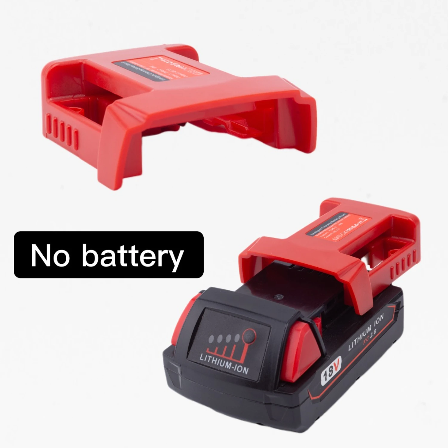 

For Milwaukee18V Li-ion Battery Power Bank Fast Charger Portable W/USB Type-C output Electric Drill Tool(No battery)
