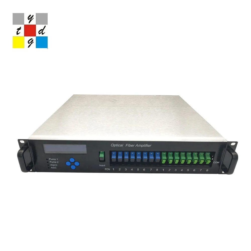 

8 output ports catv edfa ftth 1550nm amplificador optico