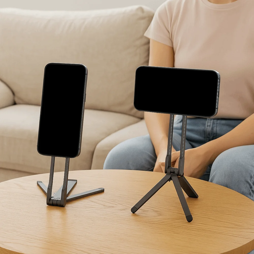 

Кольцо из алюминиевого сплава, карабин, штатив для телефона, легкий складной двусторонний магнитный штатив, регулируемый с пряжкой