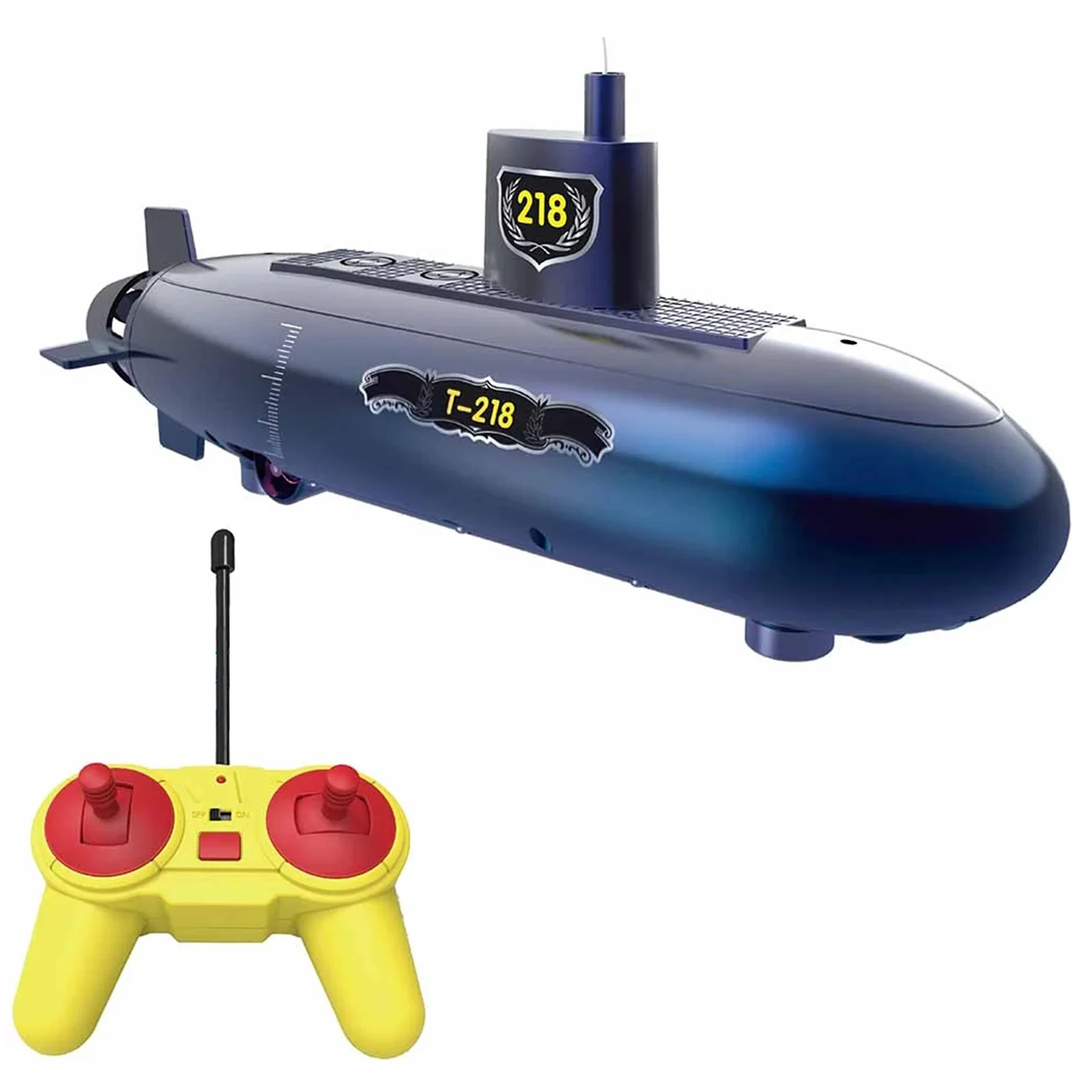 

New Small RC Submarine Versatile Educational Water Resistant Exquisite Look Remote Control Submarine Model for Kids RC Boat