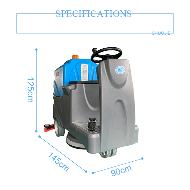 Automatic Floor Washing Machine Ceramic Tile Cleaning Machine