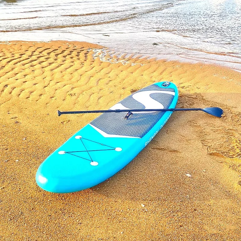 

Adjustable Inflatable Stand-Up Paddle Board - Versatile Gear for Ocean Surfing & Water Trips