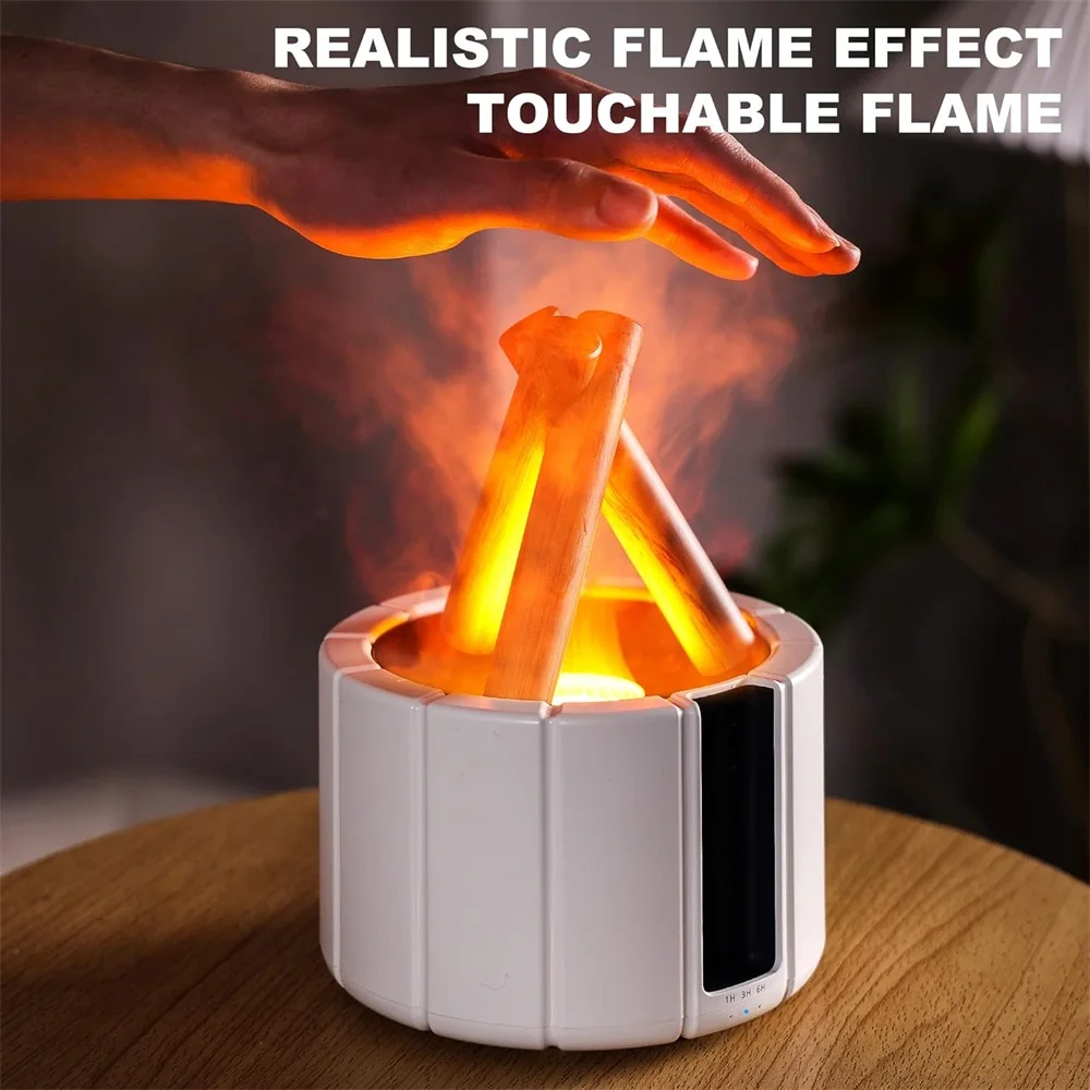 Desktop USB Capacity Portable Cold Fog Humidifier Dazzling Night Light Humidifier Air Purifier