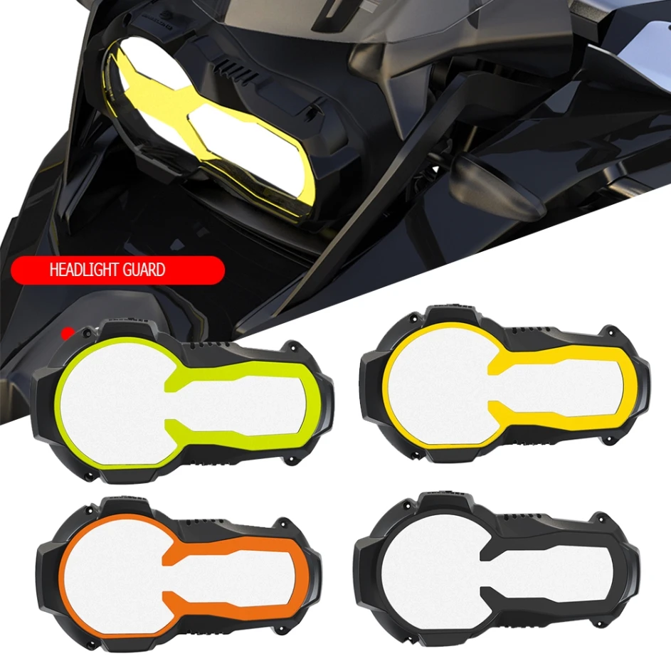 FOR BMW R1200GS Rallye R 1200 GS Exclusive TE 2017 2018 2019 Headlight Protector 4 Fluorescent Covers headlight Guard Motorcycle