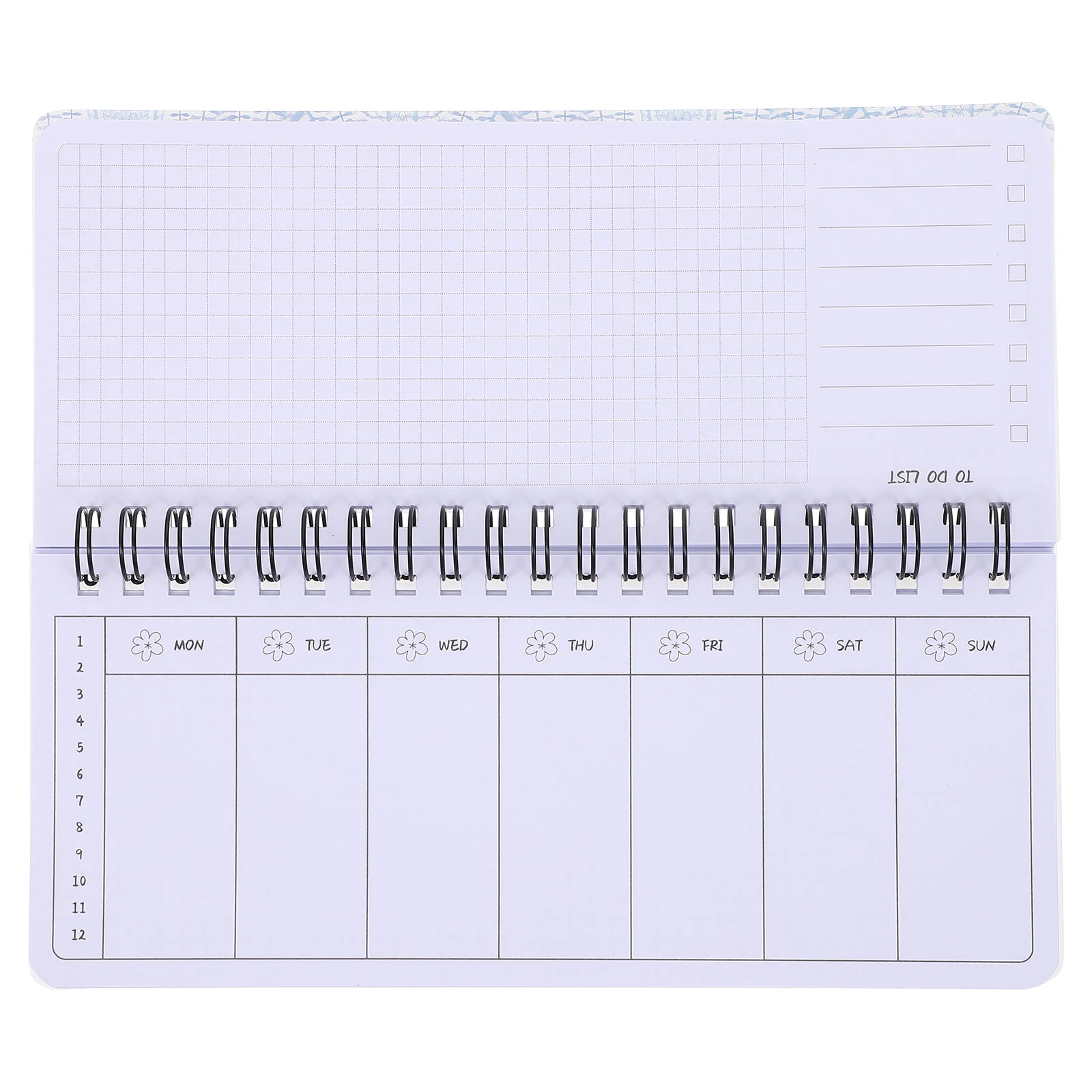 

Coil Planner Tearable Weekly Portable Flip-Up Notepad (Garland Planner) Student Book Agenda Notebook Paper The Binder