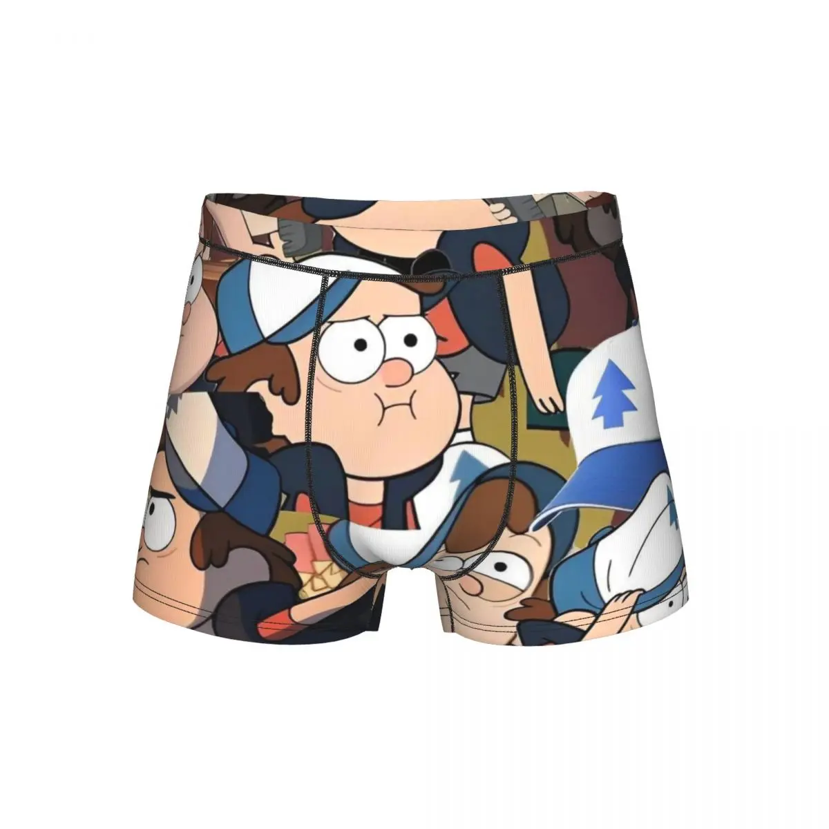 

Men Anime Cartoon Gravity Falls Boxer Shorts Panties Soft Underwear Homme Fashion S-XXL Long Underpants