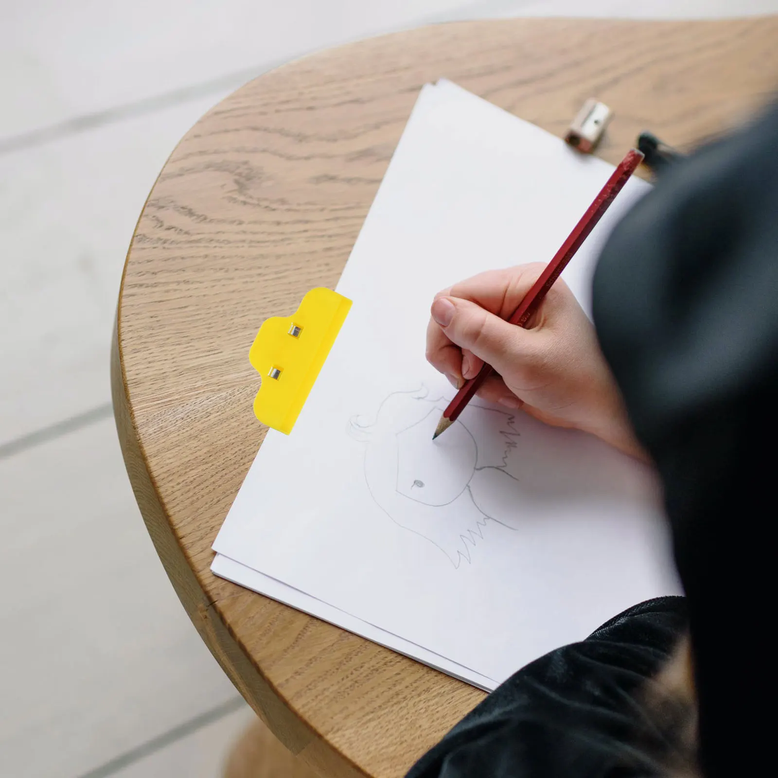 4pcs Painting Clips Plastic Drawing Board Clips For Sketch Oil Painting Frame Document Photo Holder Office Supplies File Binder